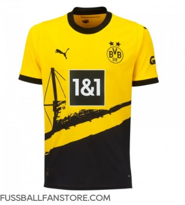 Borussia Dortmund Replik Heimtrikot 2023-24 Kurzarm